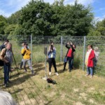Pressepräsenz bei der Einweihung der Klimastation des Leibniz-Gymnasiums St. Ingbert am 31.05.2022
