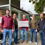 Spendenübergabe Treff em Gässje und Fideliswiese 2024 - Foto: Paul Kreiner Spendenübergabe Treff em Gässje
